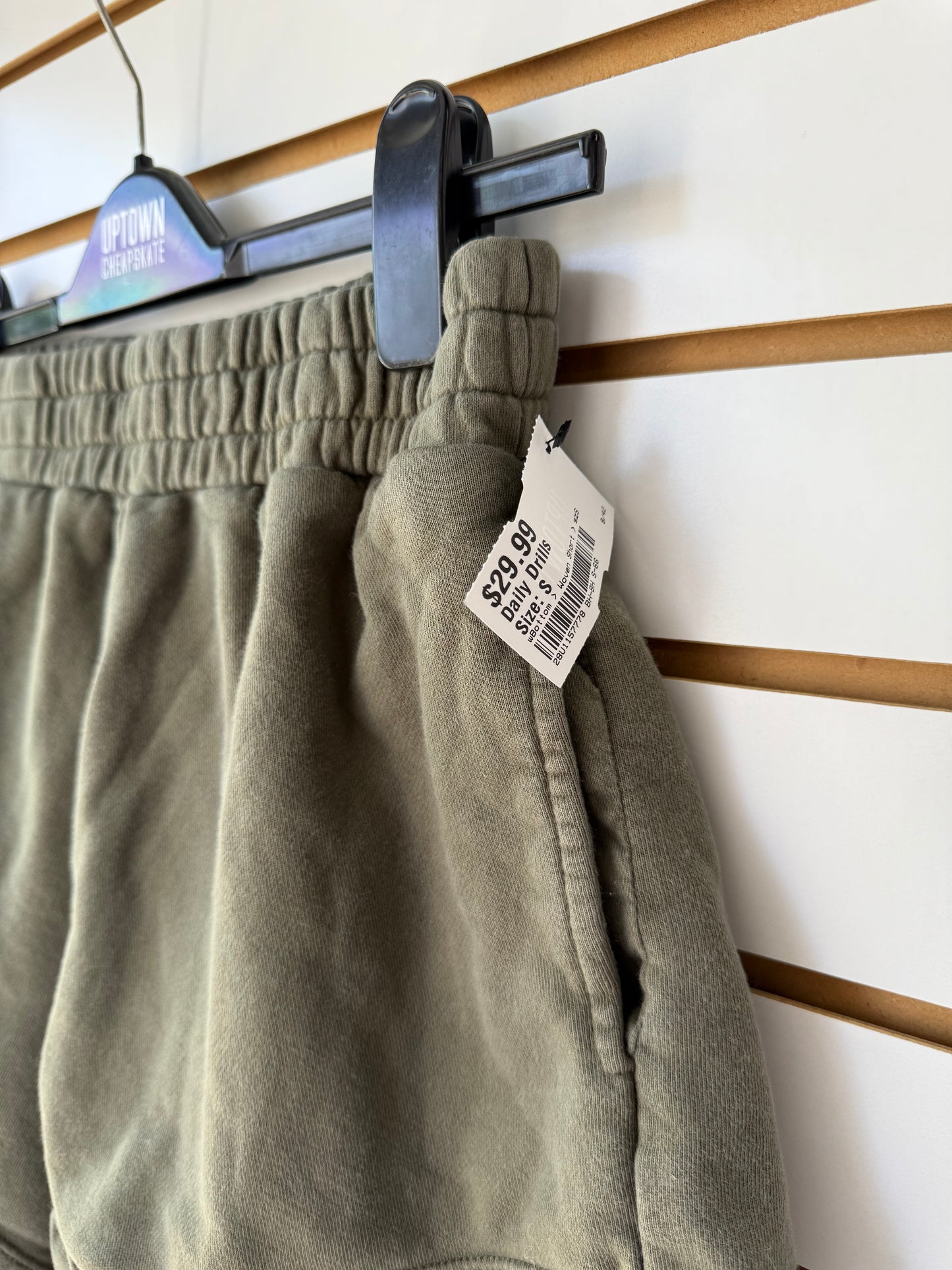 Daily Drills green sweatshorts size XS/S