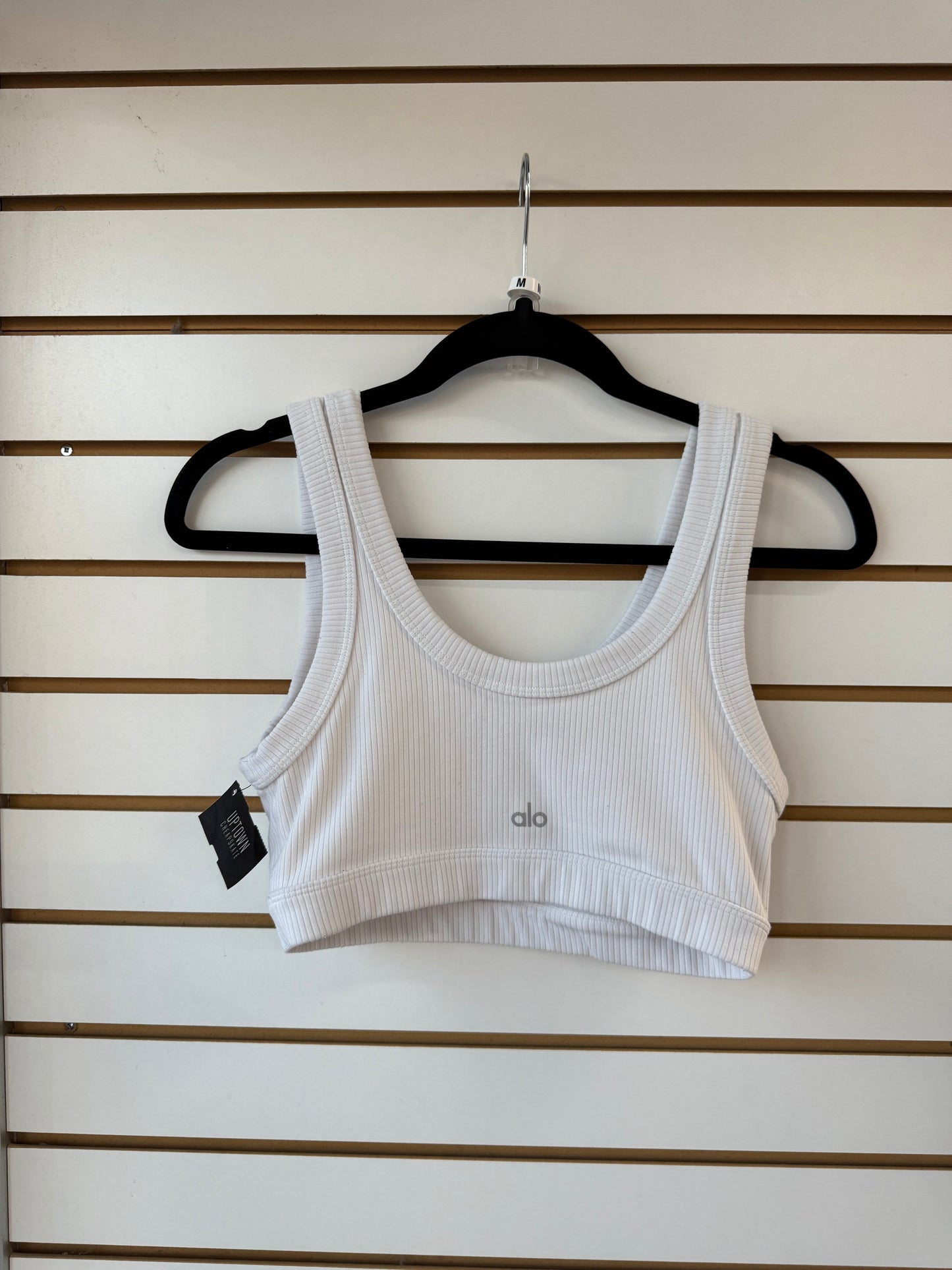 ALO Yoga wellness ribbed bra tank size medium