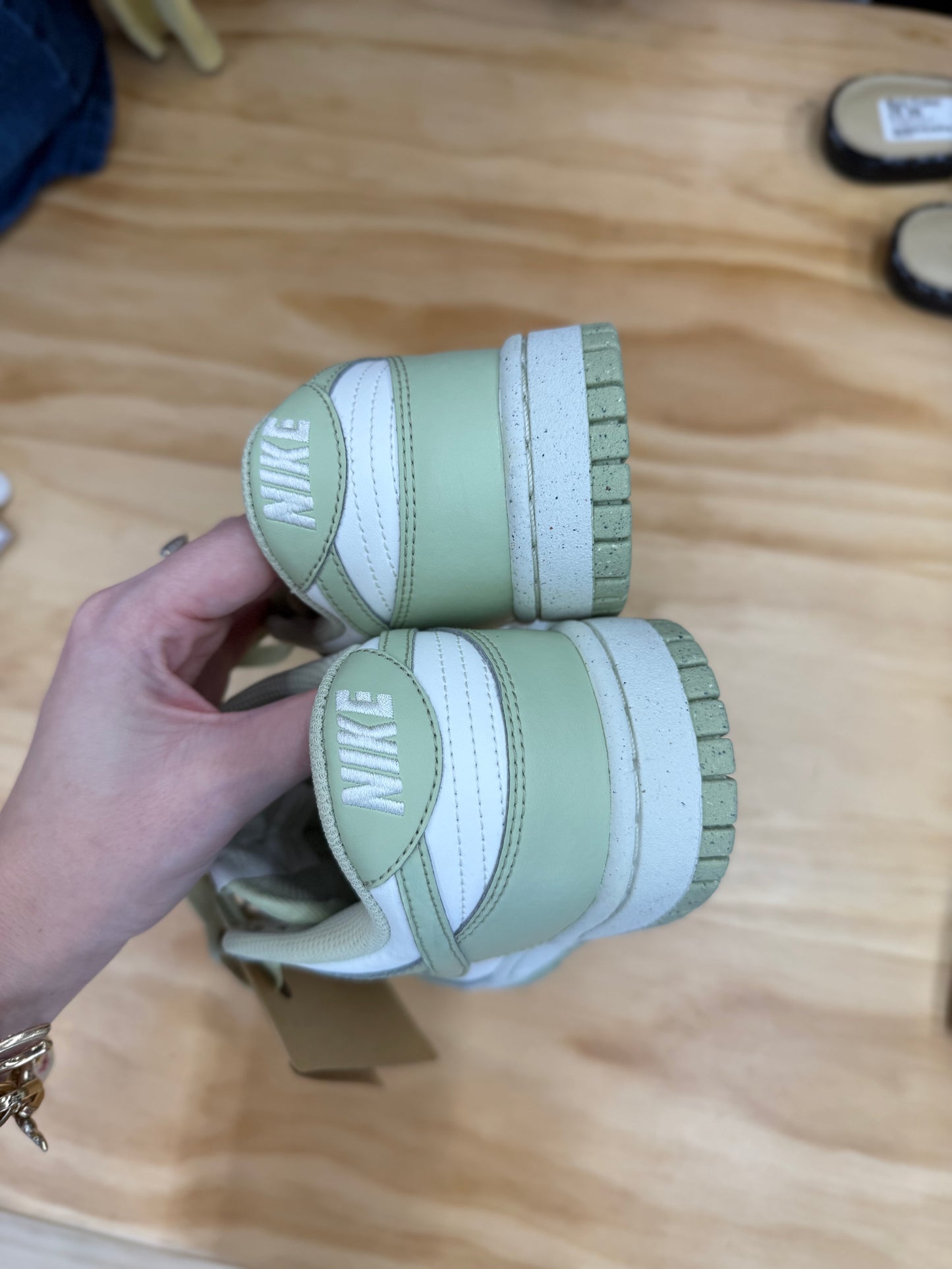 NWT Nike dunk low olive green size 6.5 *NO BOX*