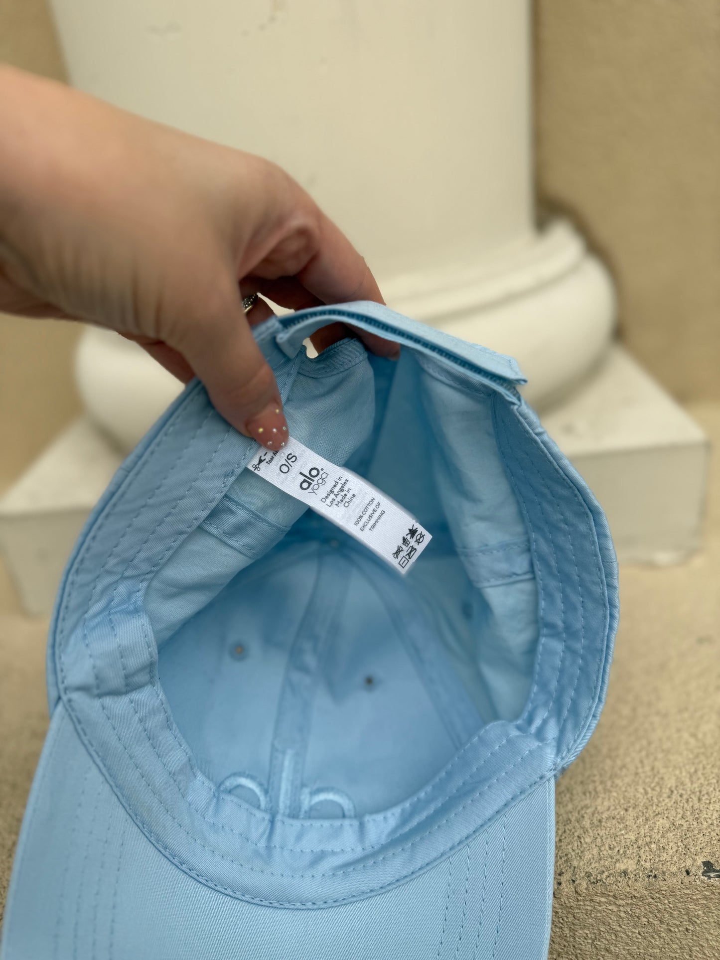 ALO Yoga blue baseball hat