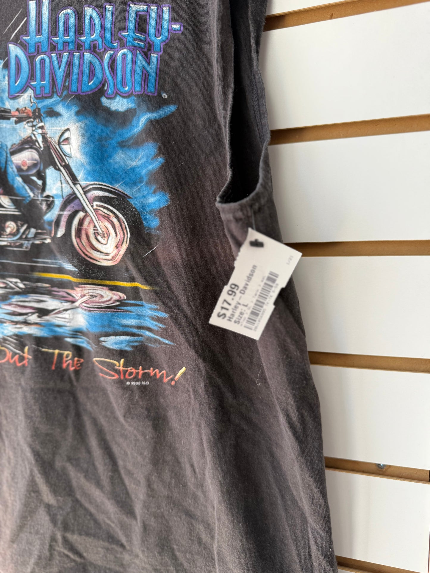 Vtg Harley Davidson tank size mens large