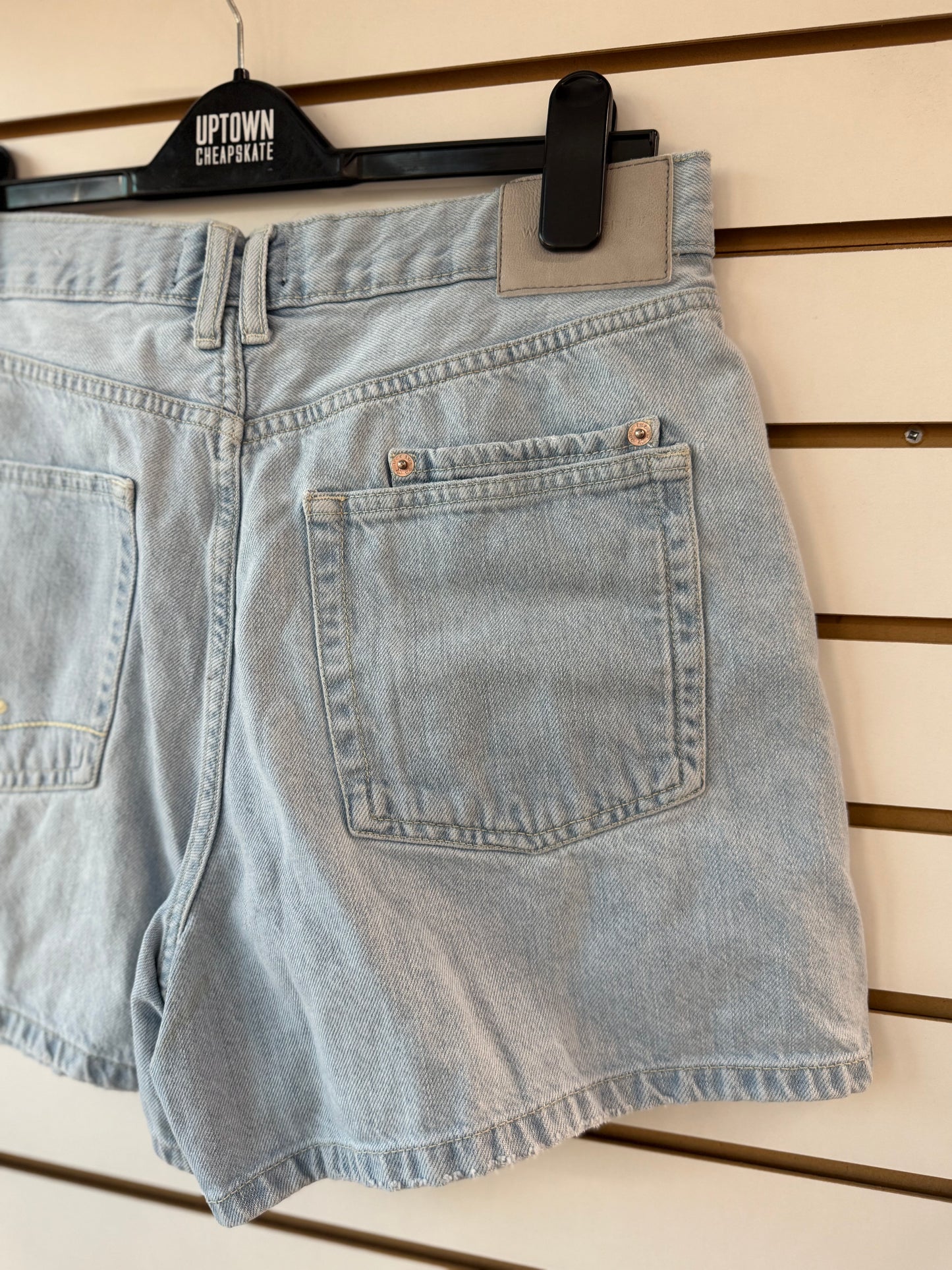 We the Free lightwash denim shorts size 28