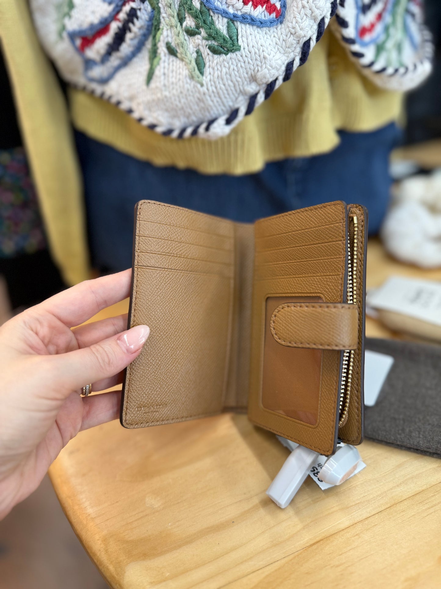 Brown Coach wallet