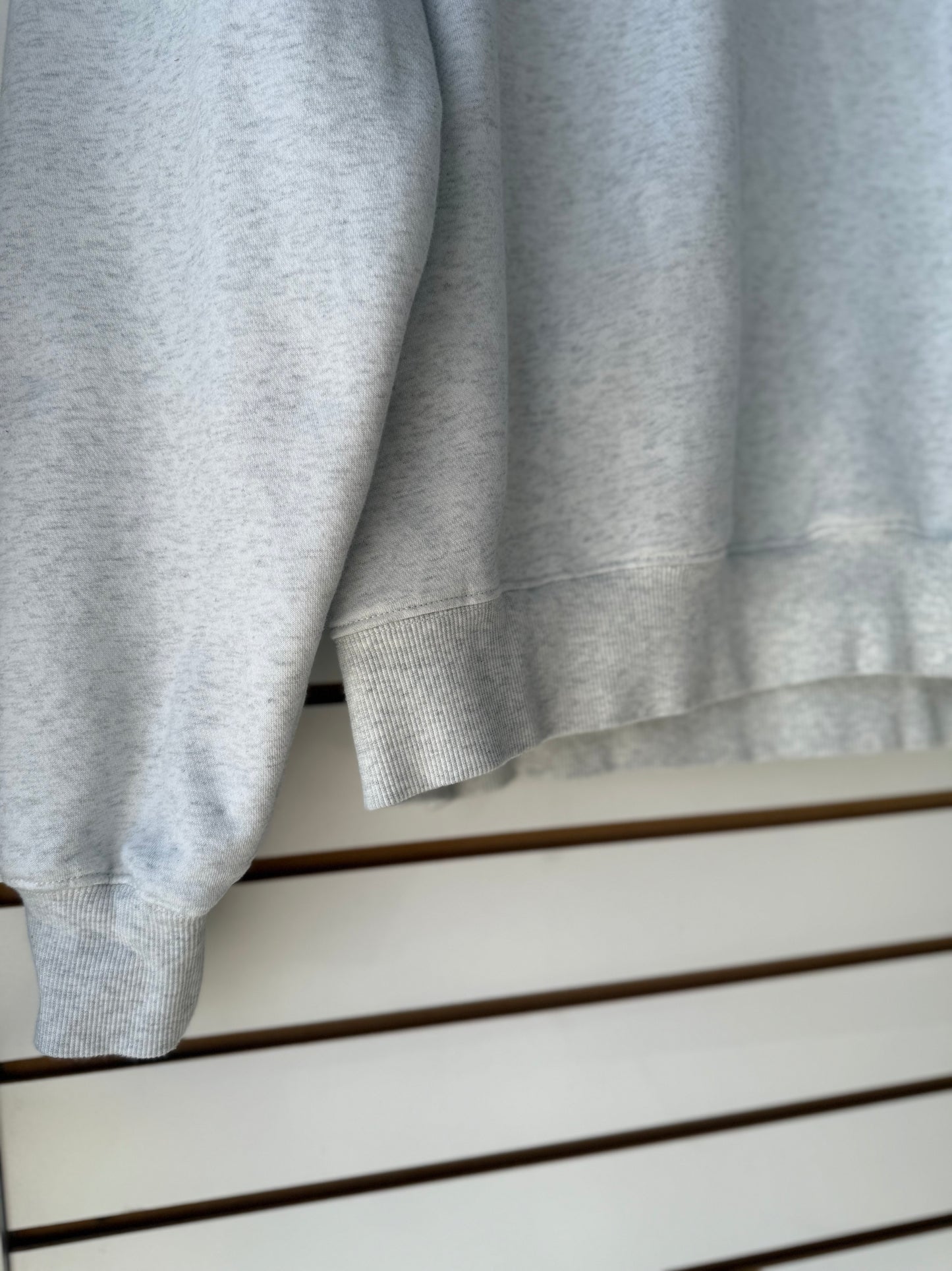 Lazy Ballerina Human gray crewneck size small