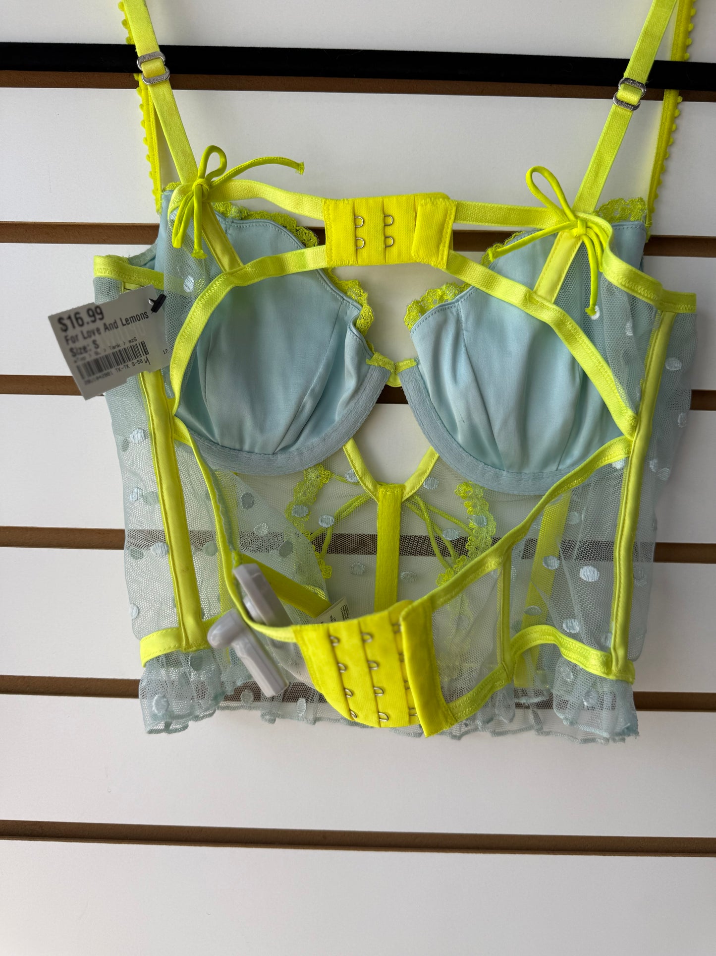 For Love & Lemons corset tank size small