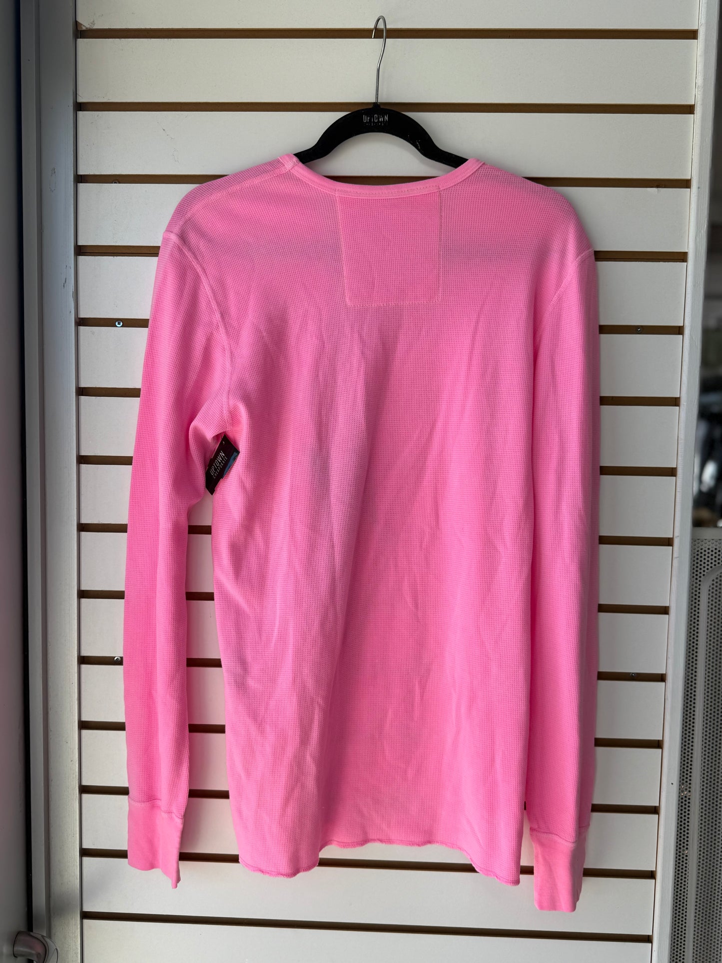 Aviator Nation pink lightning bolt thermal size large