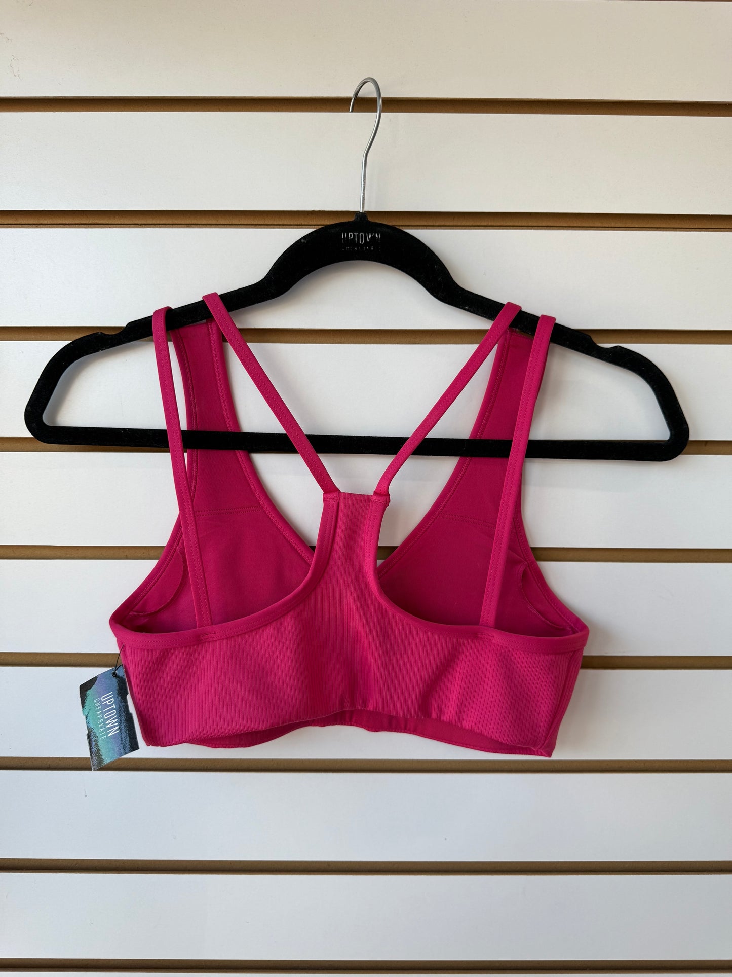 ALO Yoga airlift jump start ribbed bra size XS