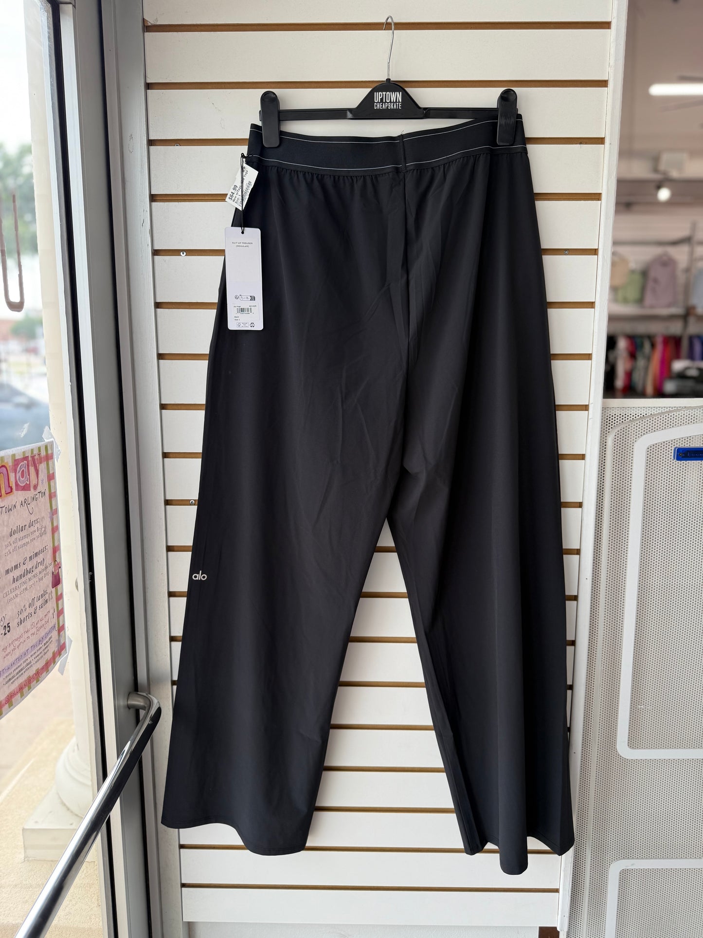 NWT ALO Yoga suit up trousers (regular) size large