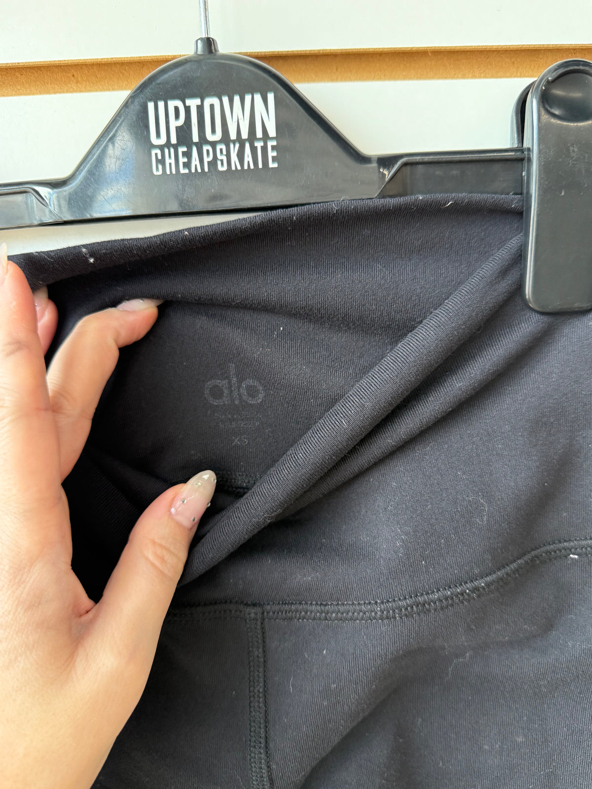ALO Yoga black shorts size XS