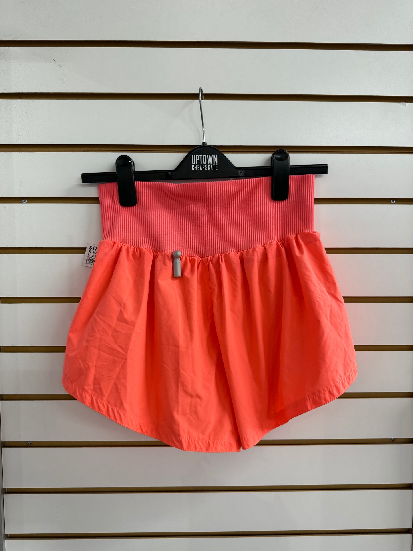Free People Movement Carpe Shorts neon pink color sz Large