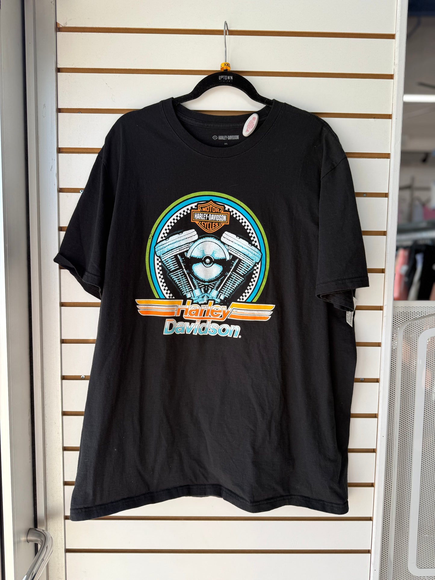 Harley Davidson black Palm Beach tee size 2XL
