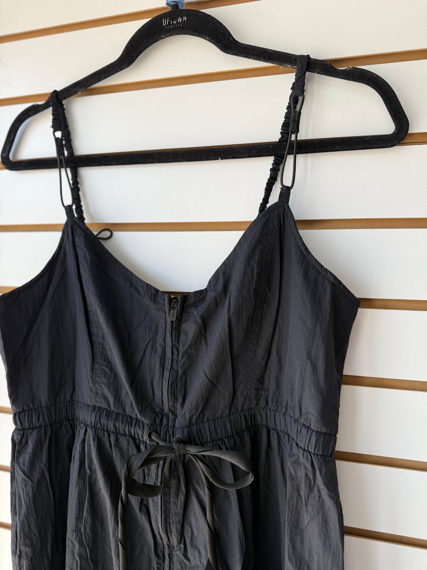 Free People Movement Down to Earth black jumpsuit size large