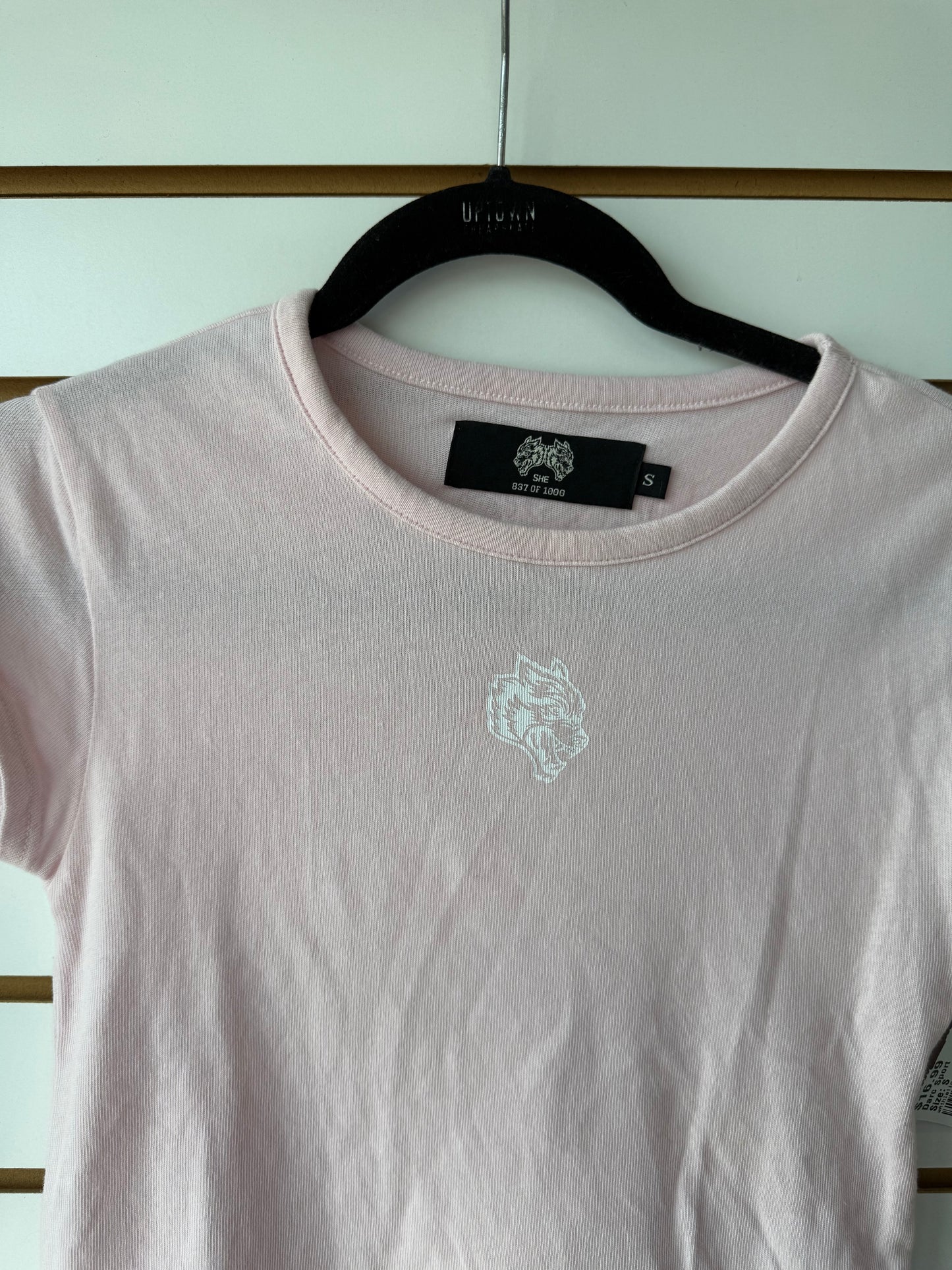 Darc Sport baby tee light pink size small
