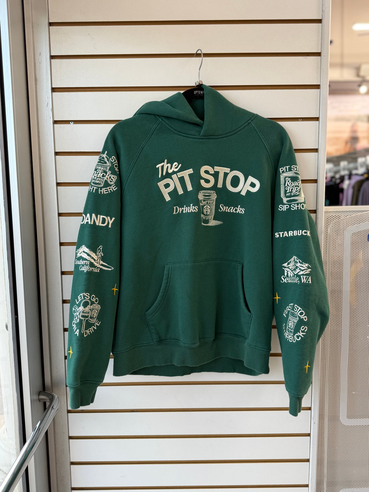 Dandy Worldwide x Starbucks pit stop hoodie size small (as-is)