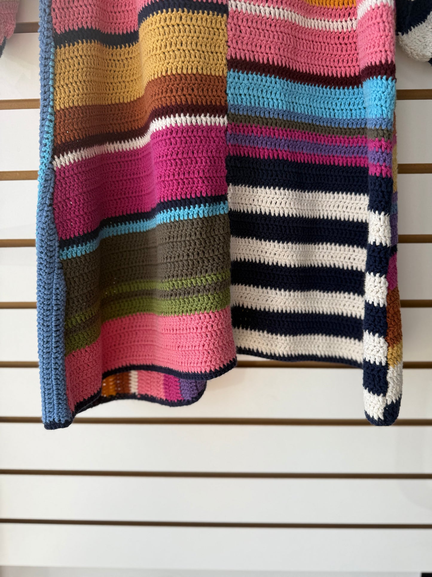 Farm Rio knit striped mini dress size XL