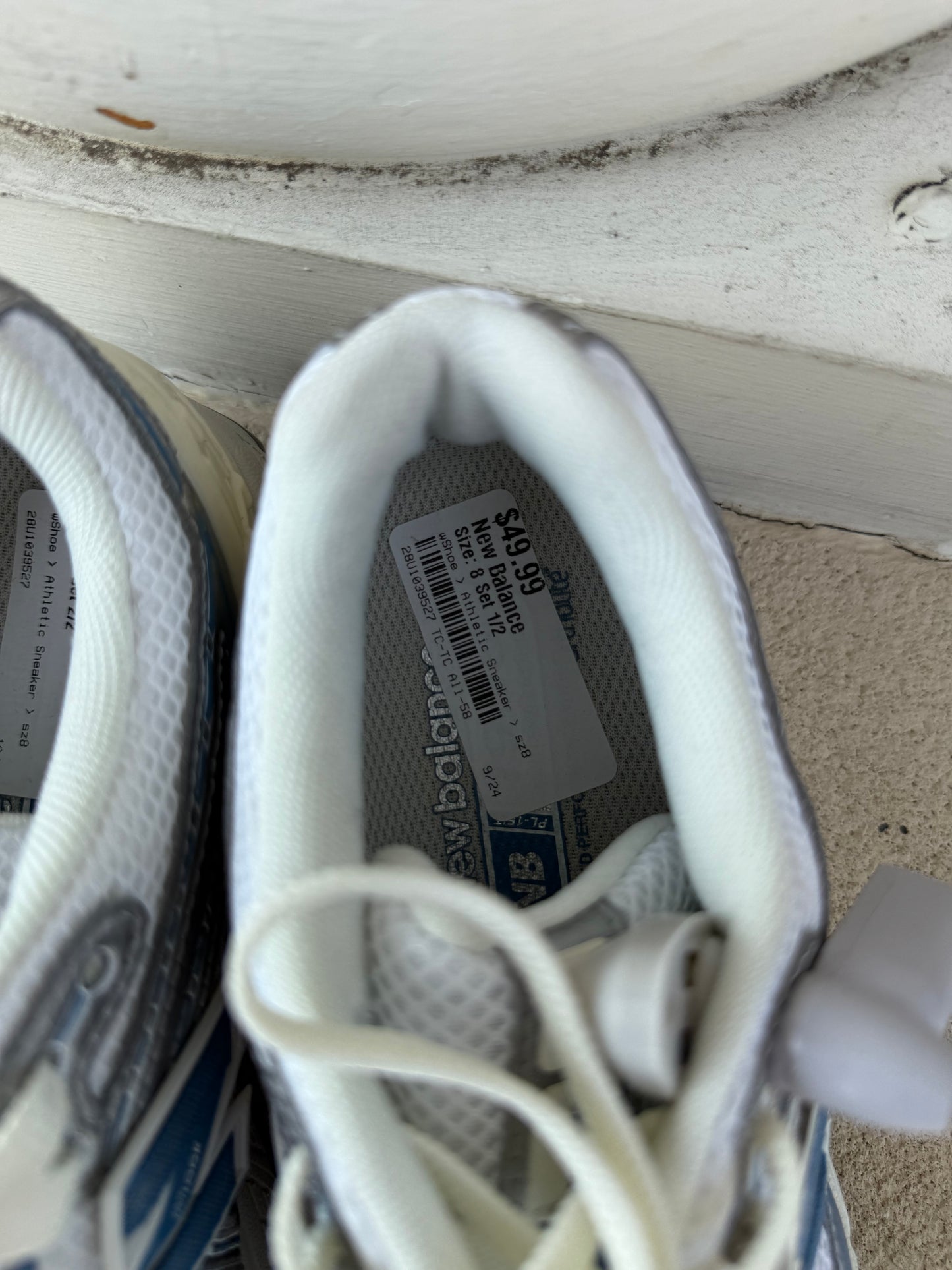 New Balance 1906R
Sea Salt Blue women’s 8, men’s 6.5