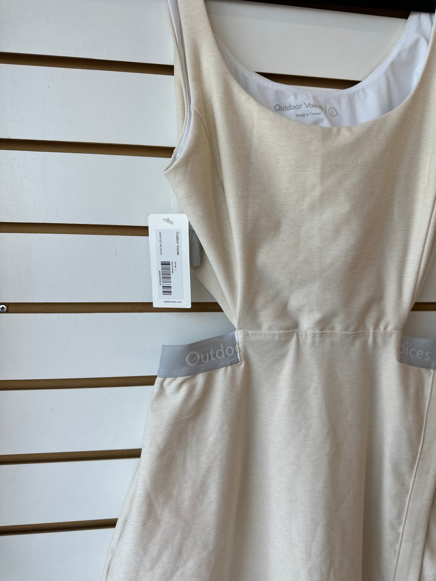 NWT Outdoor Voices cutout court dress size large