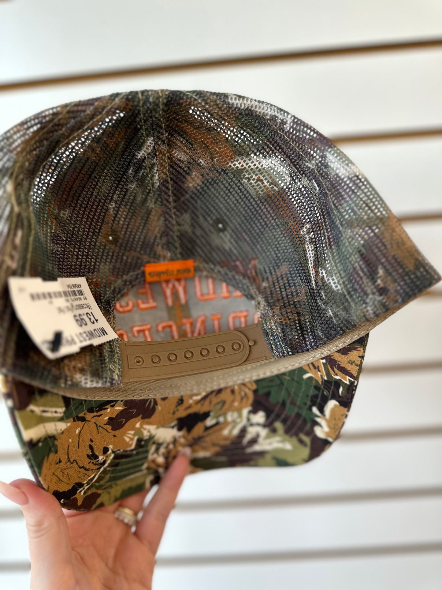 Chappell Roan Midwest Princess camo trucker hat