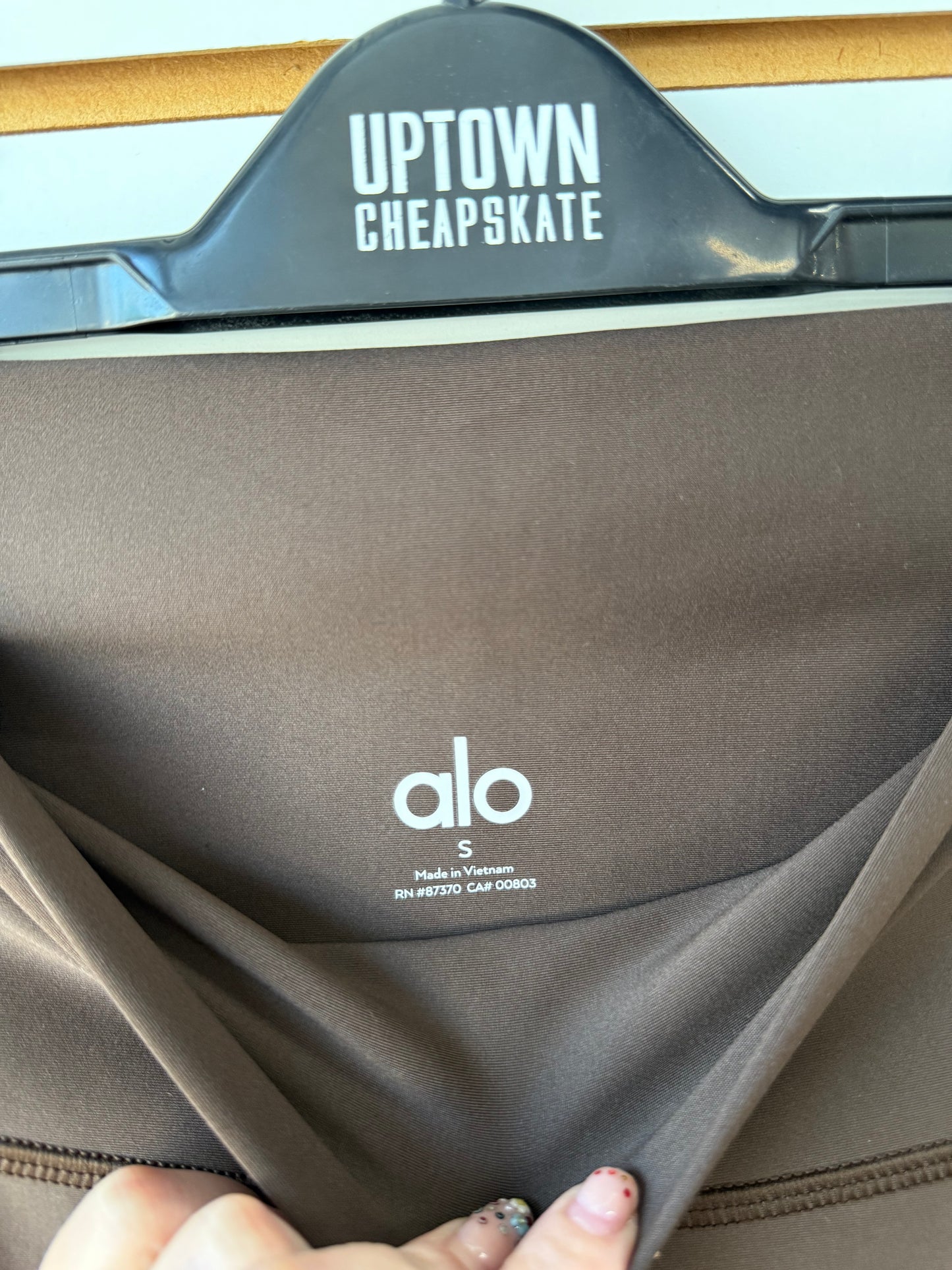 ALO Yoga brown leggings size small