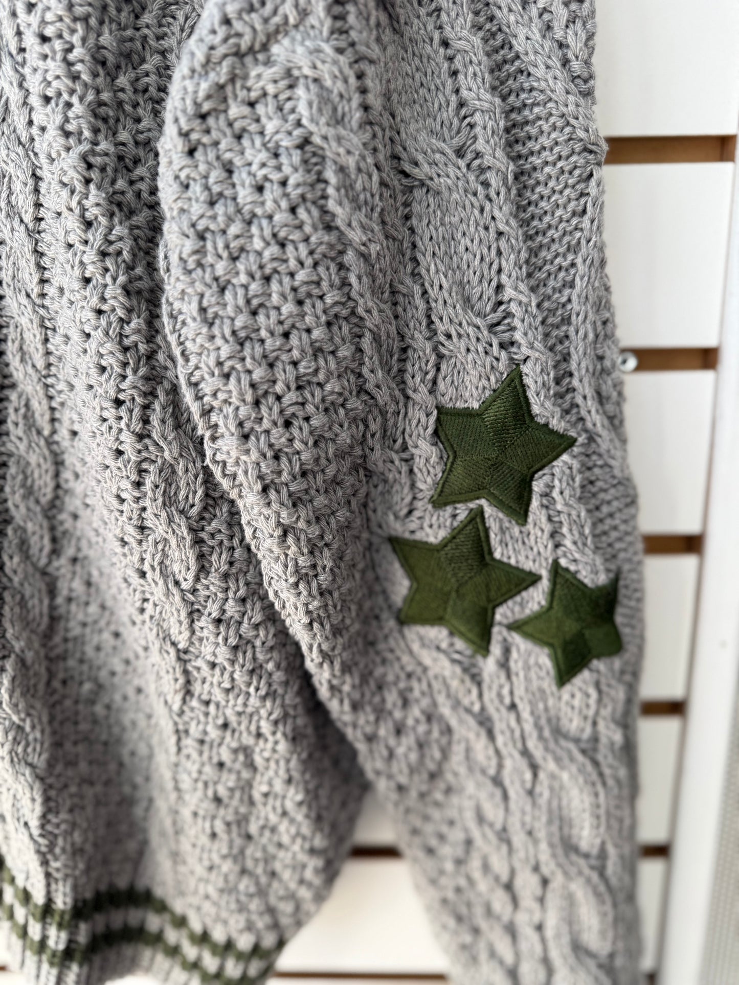 Taylor Swift Folklore gray/green cardigan size M/L