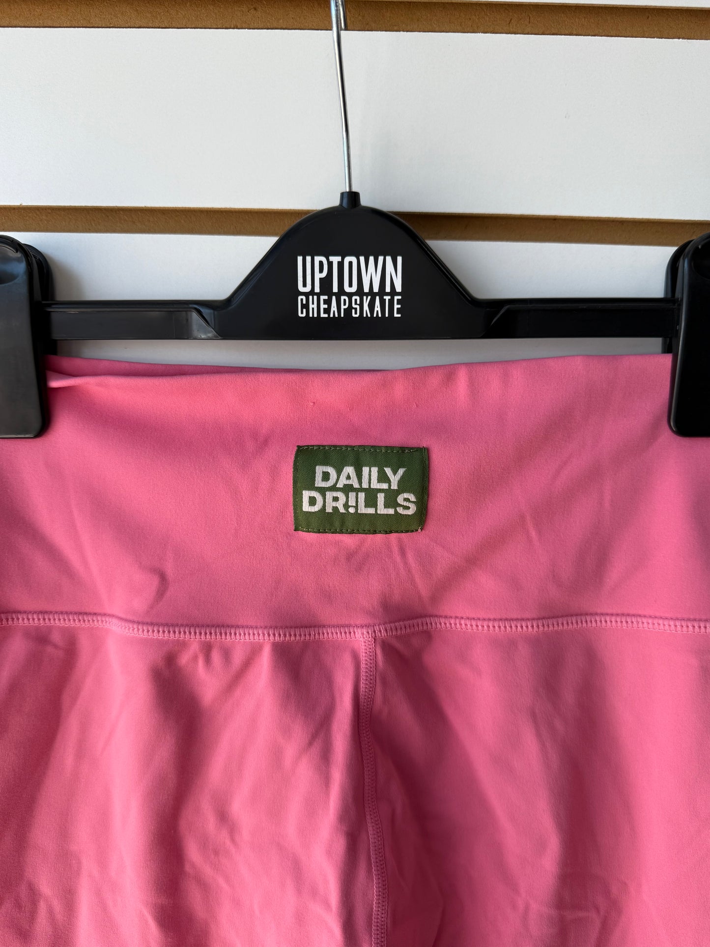 Daily Drills pink biker shorts size XL