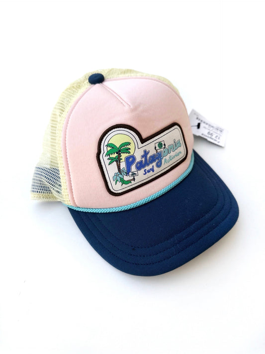 Patagonia beach trucker hat