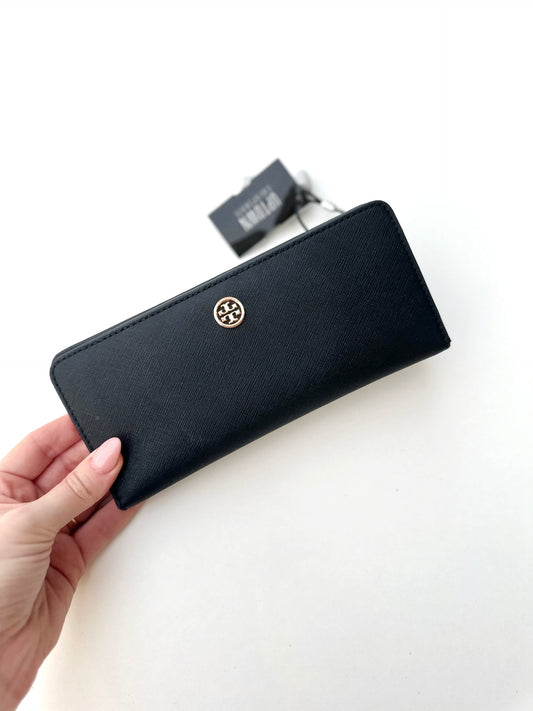 Tory Burch black leather wallet