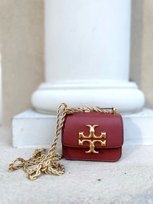 Tory Burch mini Eleanor bag / gold chain