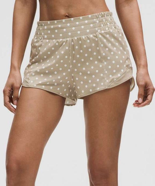 Lululemon polka dot hotty hot shorts size 2