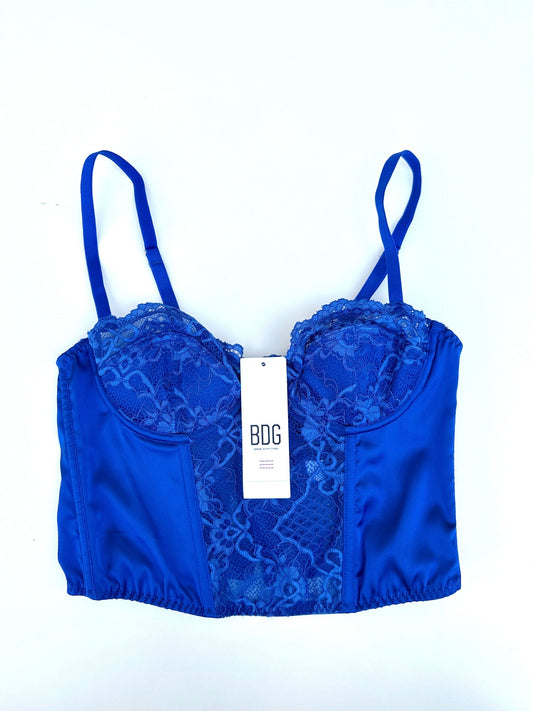 BDG blue lace corset (small)